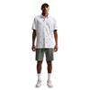 Nike Gents DriFit Par 5 Icon Stack Print Polo Shirt White - Malachite (100)
